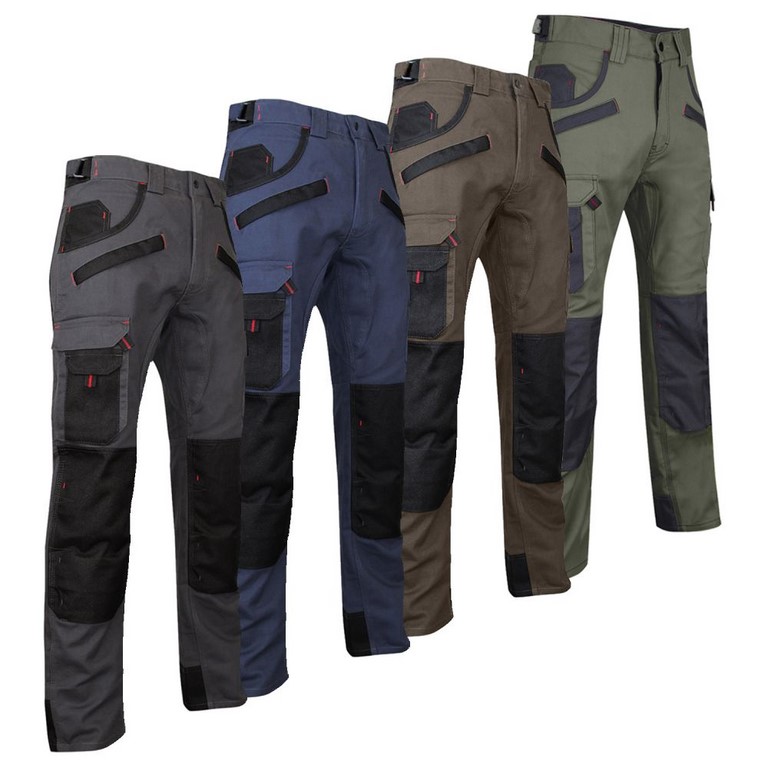 Pantalon de travail - 1189 DOCK - Ets LEBEURRE SAS - en coton / en fibres  synthétiques / unisexe